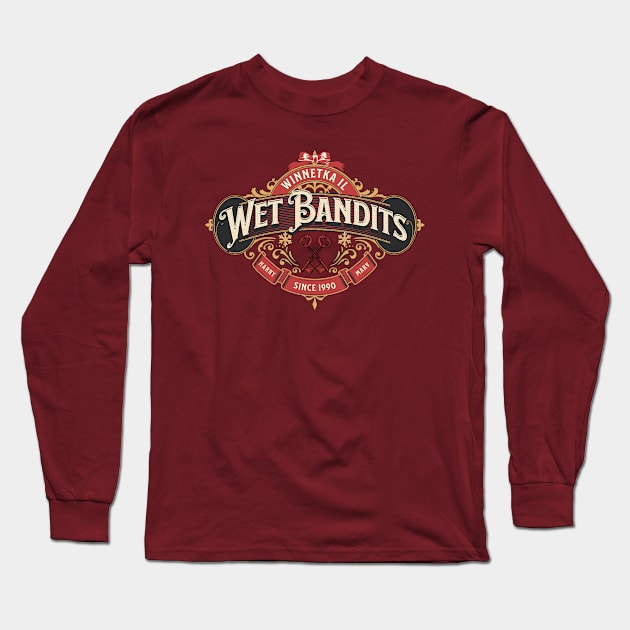 Wet Bandits Long Sleeve T-Shirt by loudestkitten